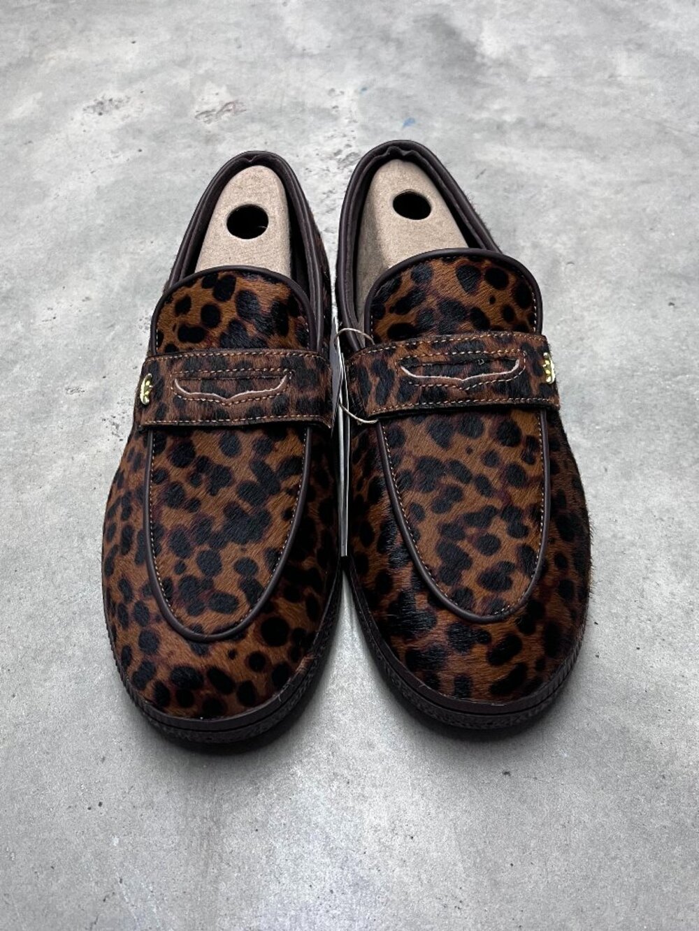 Adidas Handball Spezial Loafer Leopard Print Women’s Casual KJ2526 - Damaged Box - Picture 4 of 8